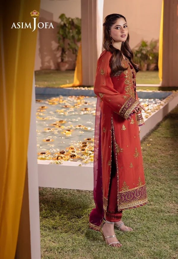 Asim Jofa Dhanak Rang Luxury Festive Collection AJCF-24 - Image 7