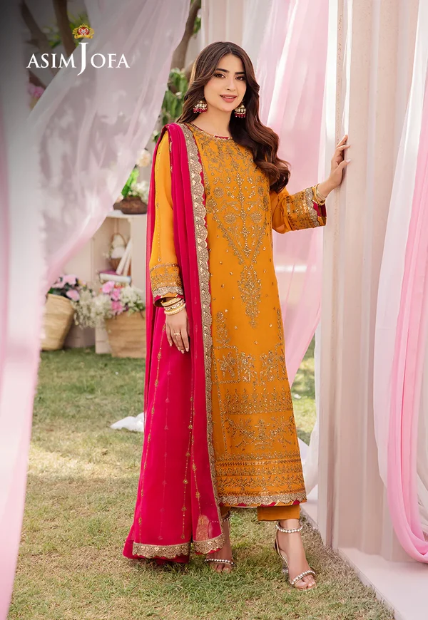 Asim Jofa Dhanak Rang Luxury Festive Collection AJCF-25
