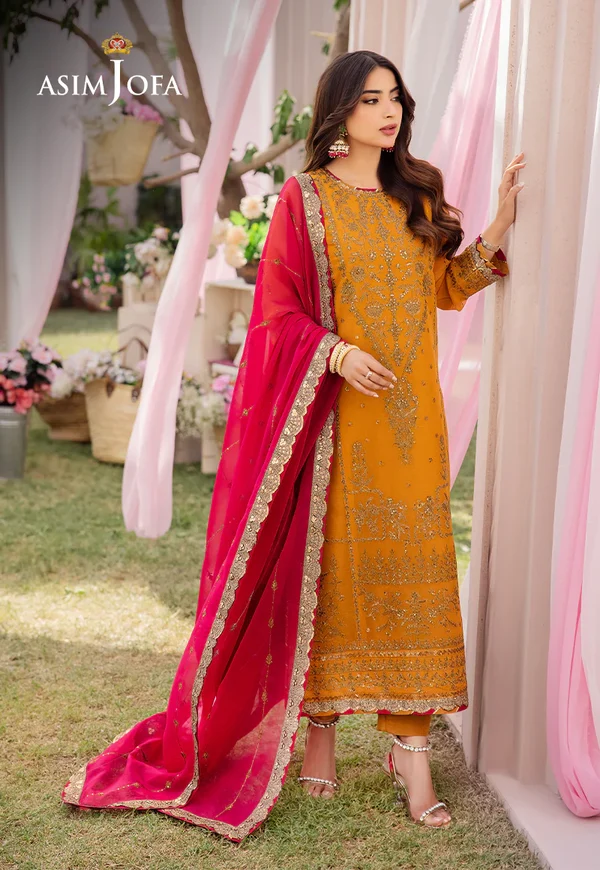 Asim Jofa Dhanak Rang Luxury Festive Collection AJCF-25 - Image 2