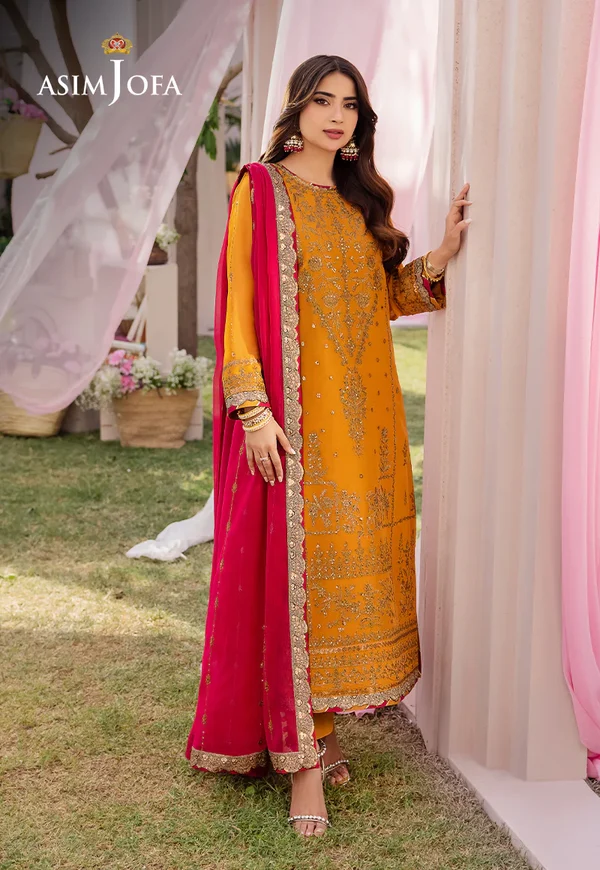 Asim Jofa Dhanak Rang Luxury Festive Collection AJCF-25 - Image 10