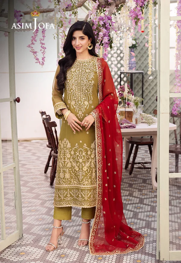 Asim Jofa Dhanak Rang Luxury Festive Collection AJCF-26