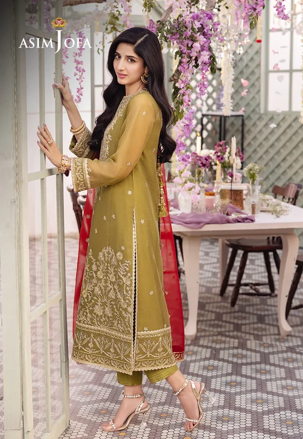 Asim Jofa Dhanak Rang Luxury Festive Collection AJCF-26 - Image 8