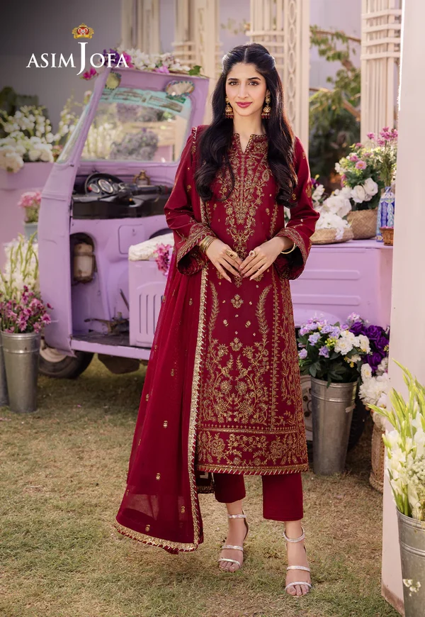 Asim Jofa Dhanak Rang Luxury Festive Collection AJCF-28