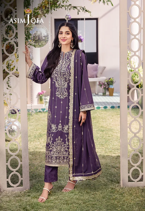 Asim Jofa Dhanak Rang Luxury Festive Collection AJCF-29