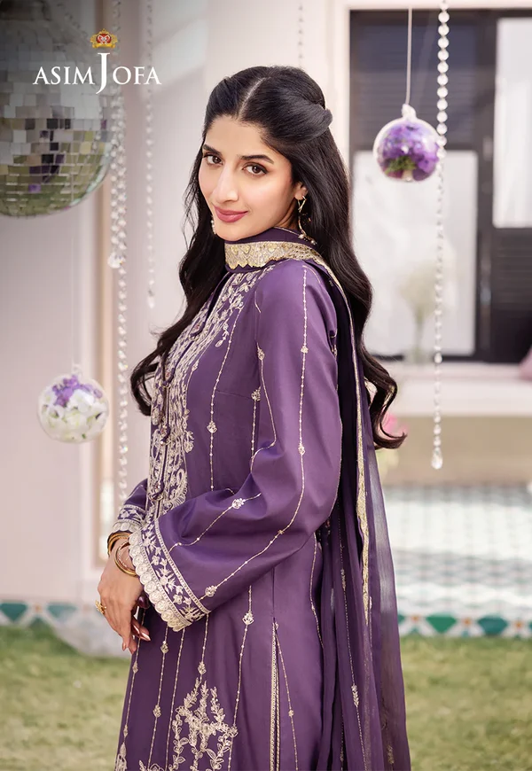 Asim Jofa Dhanak Rang Luxury Festive Collection AJCF-29 - Image 3