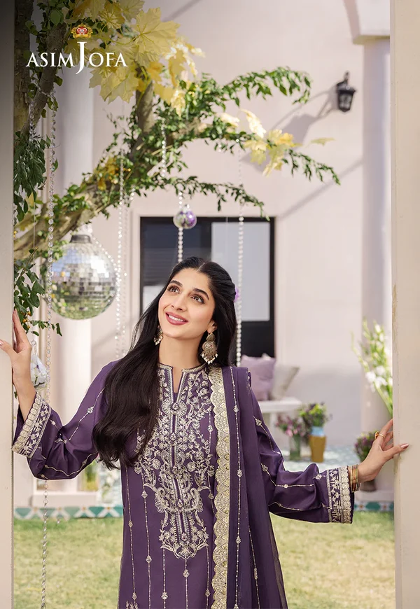 Asim Jofa Dhanak Rang Luxury Festive Collection AJCF-29 - Image 4
