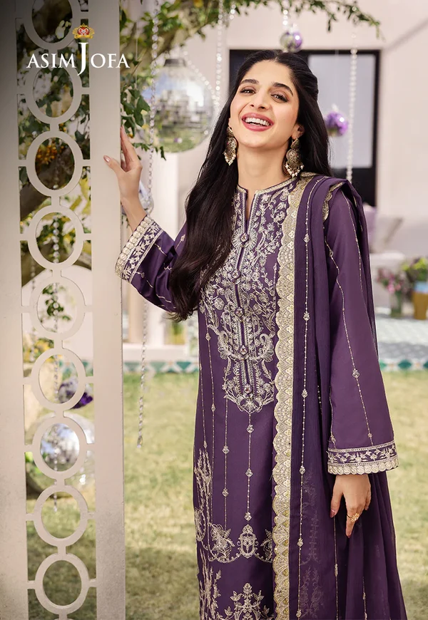 Asim Jofa Dhanak Rang Luxury Festive Collection AJCF-29 - Image 5