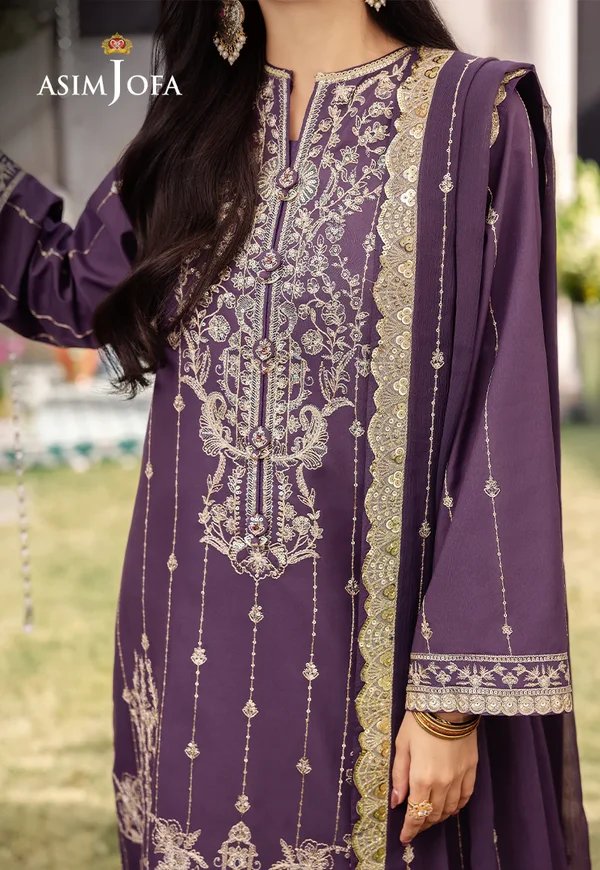Asim Jofa Dhanak Rang Luxury Festive Collection AJCF-29 - Image 6