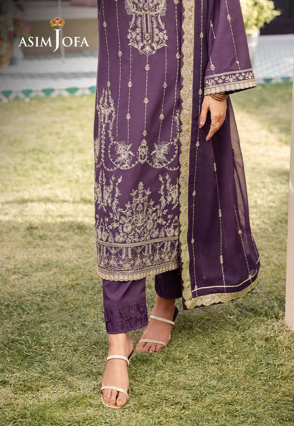 Asim Jofa Dhanak Rang Luxury Festive Collection AJCF-29 - Image 7