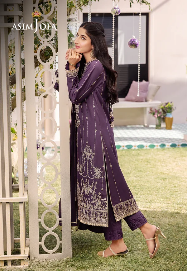 Asim Jofa Dhanak Rang Luxury Festive Collection AJCF-29 - Image 9