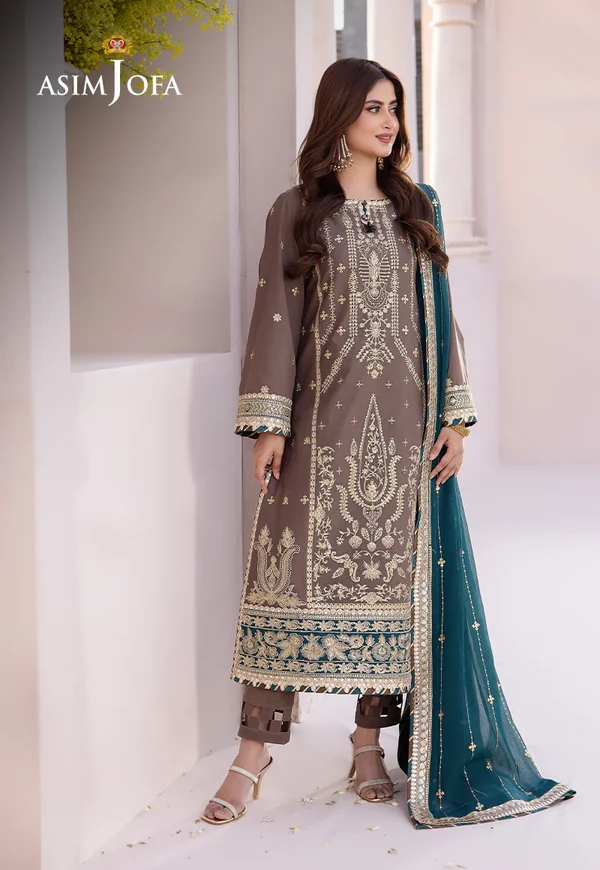 Asim Jofa Dhanak Rang Luxury Festive Collection AJCF-30
