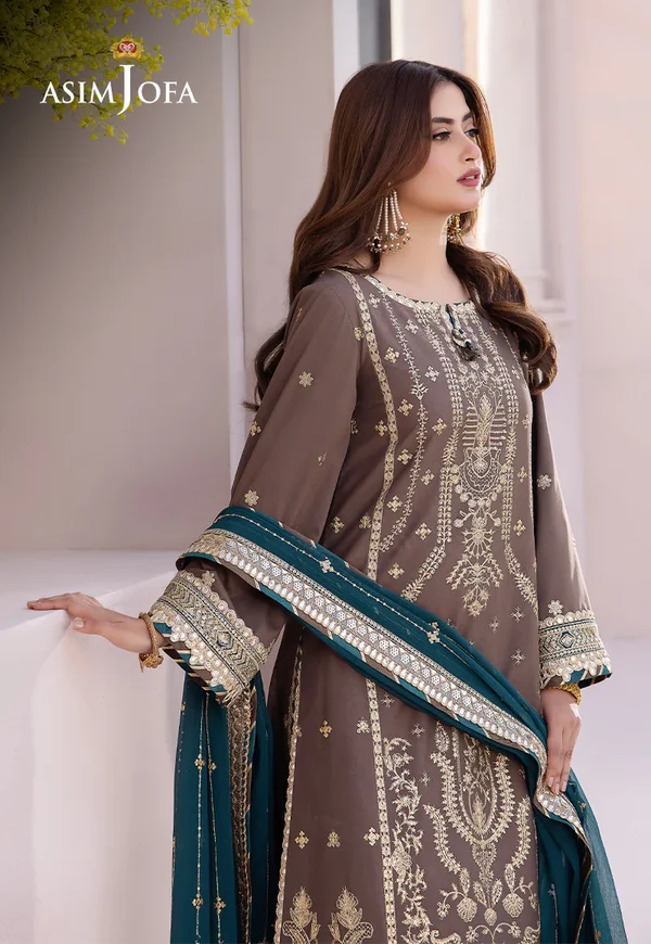 Asim Jofa Dhanak Rang Luxury Festive Collection AJCF-30 - Image 4