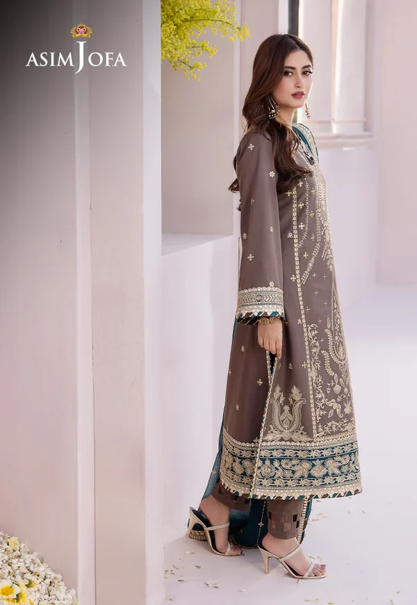 Asim Jofa Dhanak Rang Luxury Festive Collection AJCF-30 - Image 6