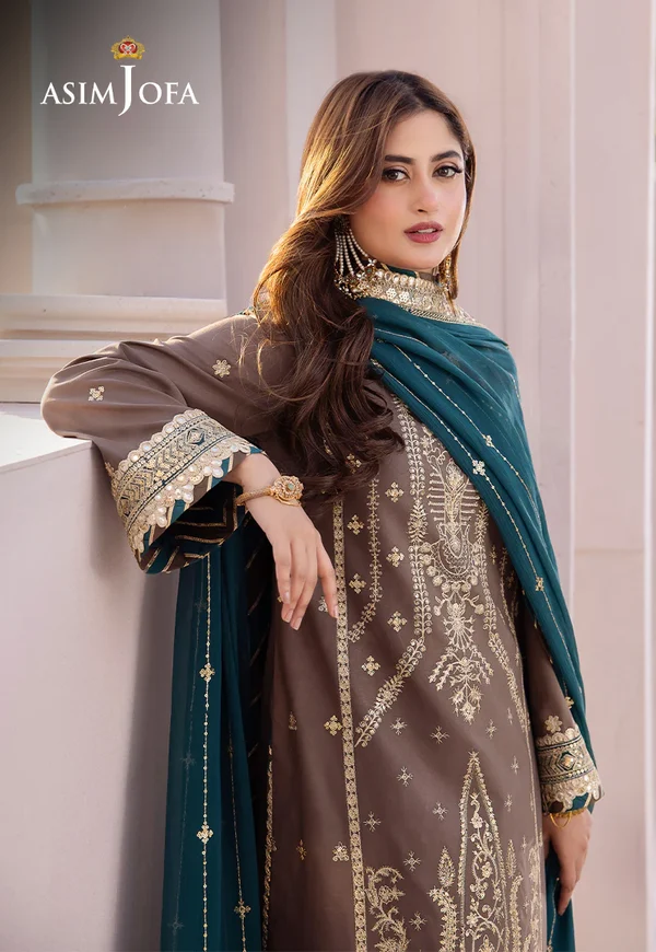 Asim Jofa Dhanak Rang Luxury Festive Collection AJCF-30 - Image 7