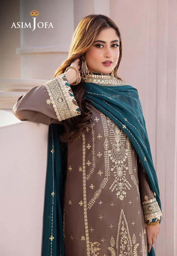 Asim Jofa Dhanak Rang Luxury Festive Collection AJCF-30 - Image 8