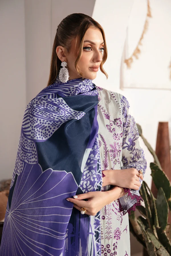 Ramsha Ghazal Luxury Lawn Collection Vol 02- G-204 - Image 5