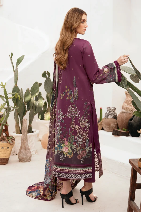 Ramsha Ghazal Luxury Lawn Collection Vol 02- G-205 - Image 2