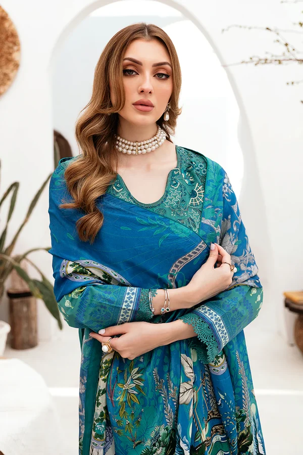 Ramsha Ghazal Luxury Lawn Collection Vol 02 -G-206 - Image 3