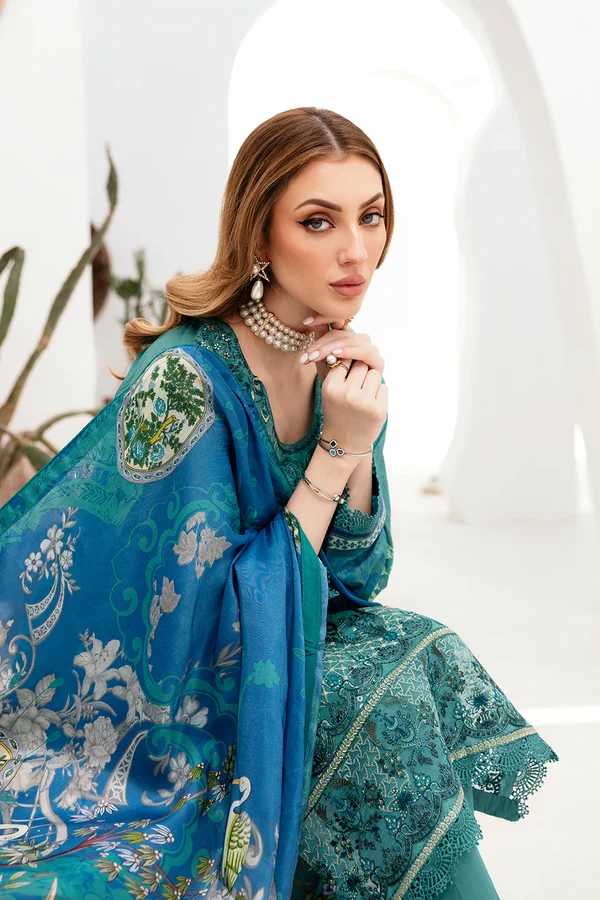 Ramsha Ghazal Luxury Lawn Collection Vol 02 -G-206 - Image 6