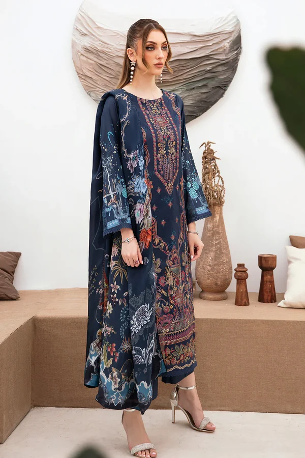 Ramsha Ghazal Luxury Lawn Collection Vol 02 -G-207 - Image 4