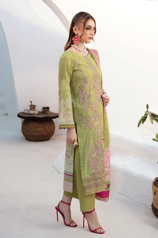 Ramsha Ghazal Luxury Lawn Collection Vol 02 -G-210 - Image 4