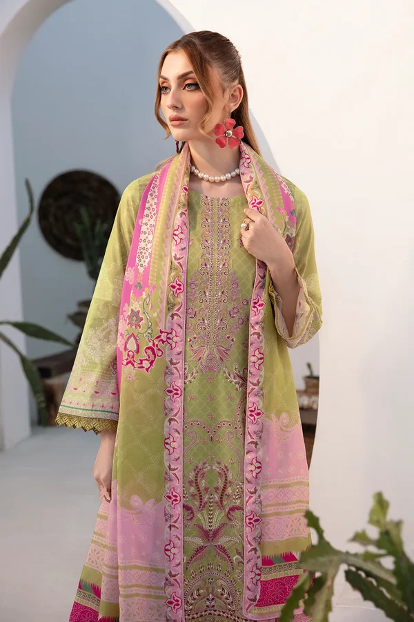 Ramsha Ghazal Luxury Lawn Collection Vol 02 -G-210 - Image 6