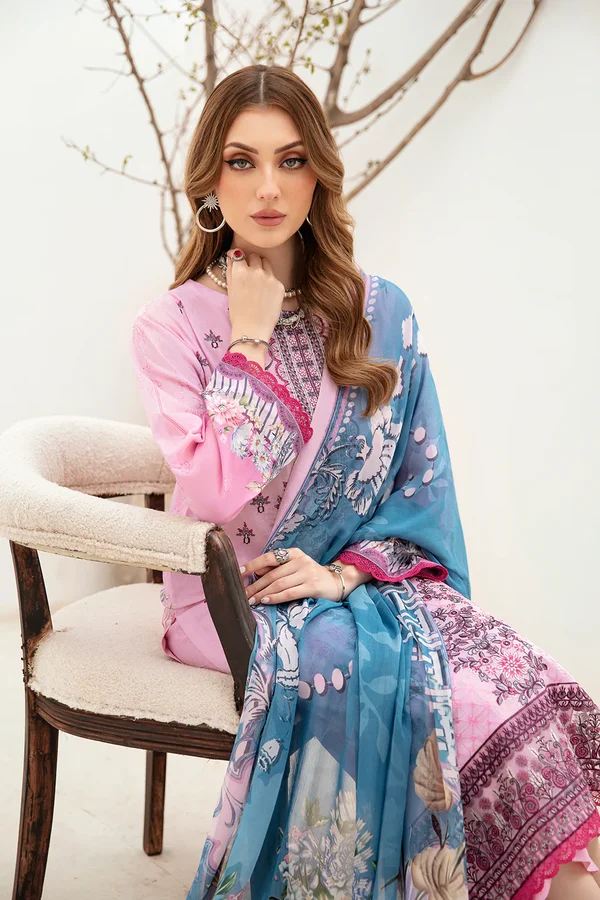 Ramsha Ghazal Luxury Lawn Collection Vol 02 -G-212 - Image 5