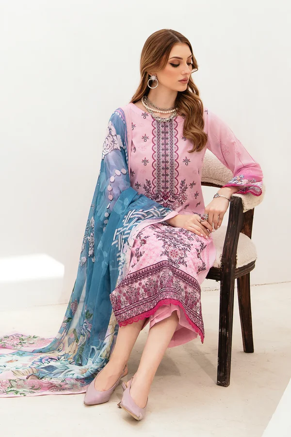 Ramsha Ghazal Luxury Lawn Collection Vol 02 -G-212 - Image 6