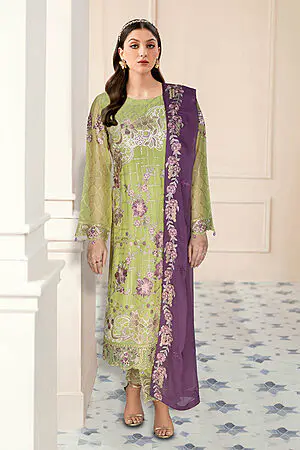 Ramsha Nayab Embroidered Chiffon Collection Vol 5 - N 507