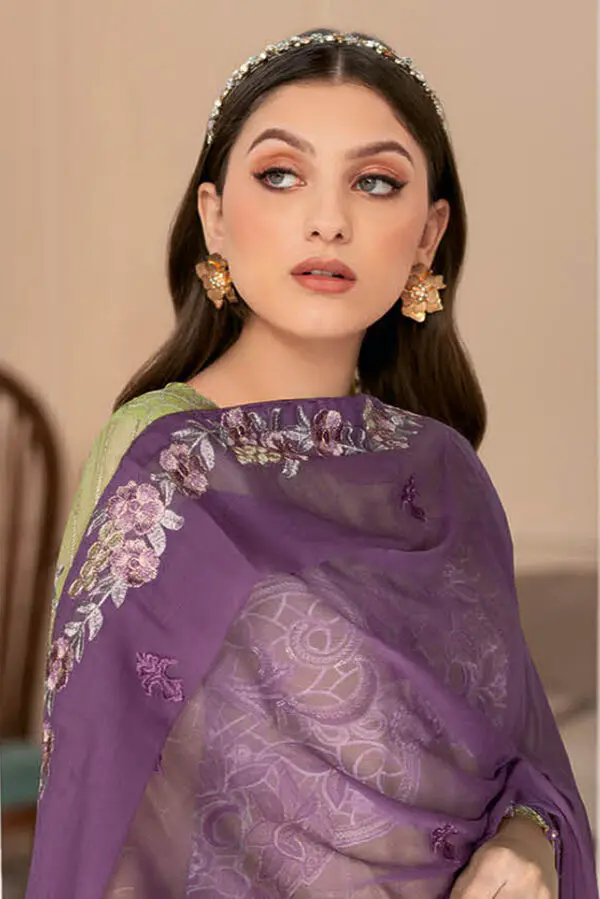 Ramsha Nayab Embroidered Chiffon Collection Vol 5 - N 507 - Image 3