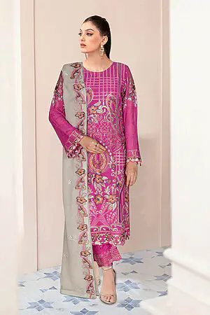 Ramsha Nayab Embroidered Chiffon Collection Vol 5 - N 509