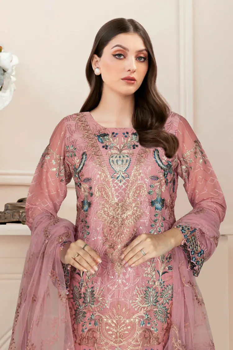Ramsha Nayab Embroidered Chiffon Collection Vol 5 - N 512 - Image 2