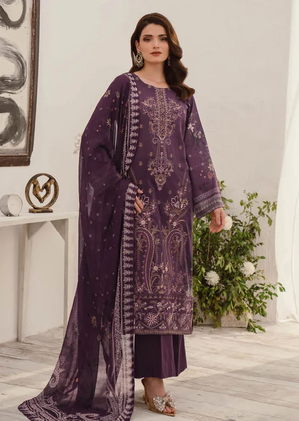Ramsha Mashaal Luxury Lawn Collection Vol 10 - L1011