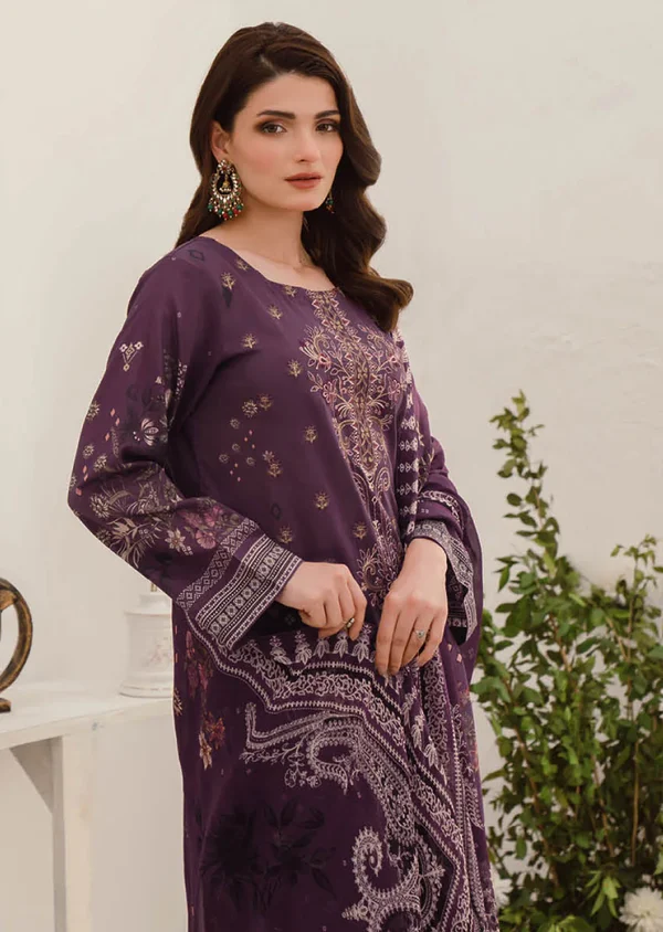 Ramsha Mashaal Luxury Lawn Collection Vol 10 - L1011 - Image 3