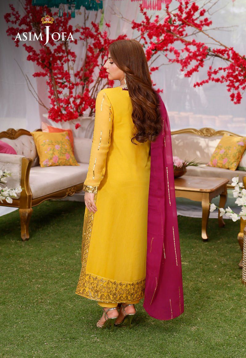 Asim Jofa Jag Mag Luxury Collection Unstitched AJMJ-20 - Image 3