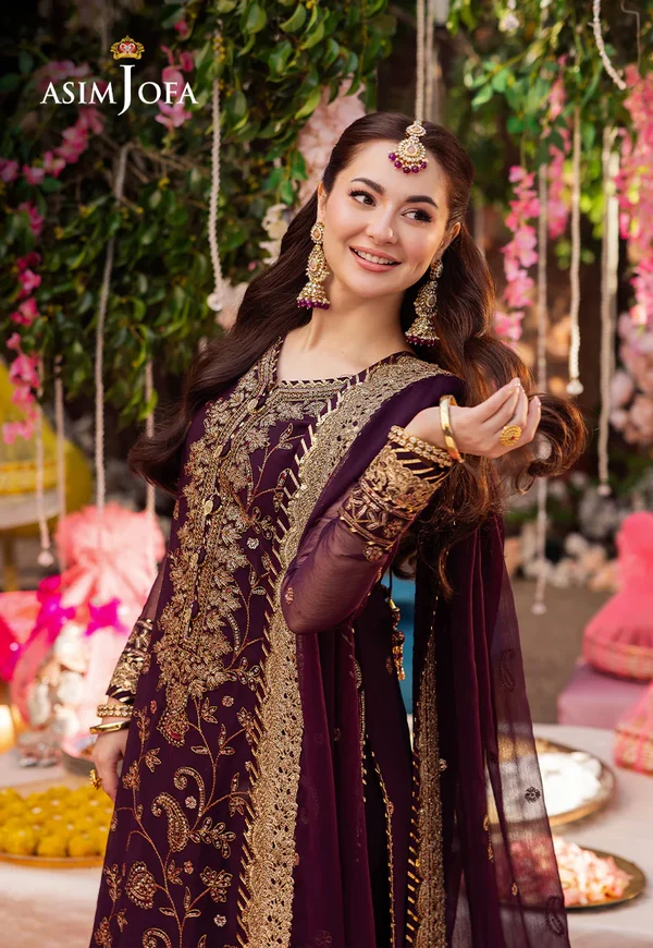 Asim Jofa Jag Mag Luxury Collection Unstitched AJMJ-02 - Image 3