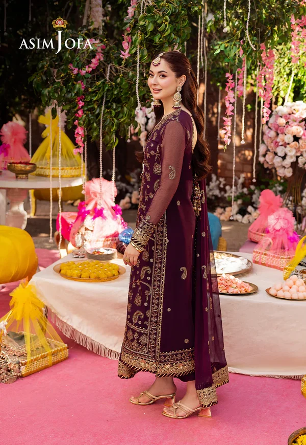 Asim Jofa Jag Mag Luxury Collection Unstitched AJMJ-02 - Image 5