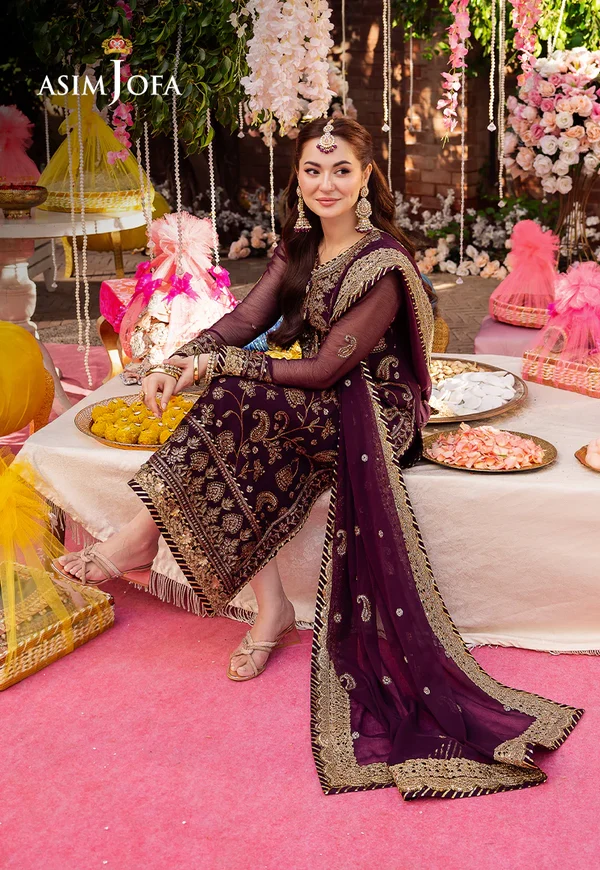 Asim Jofa Jag Mag Luxury Collection Unstitched AJMJ-02 - Image 7