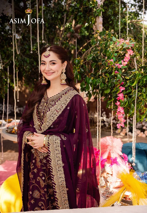 Asim Jofa Jag Mag Luxury Collection Unstitched AJMJ-02 - Image 10