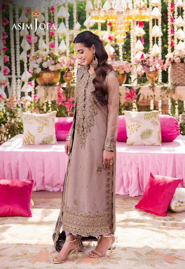 Asim Jofa Jag Mag Luxury Collection Unstitched AJMJ-06 - Image 4