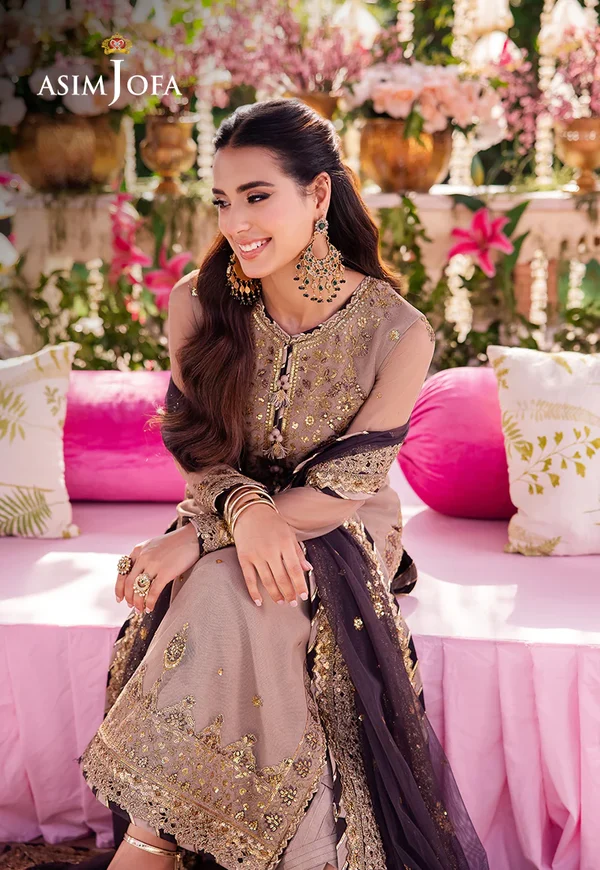 Asim Jofa Jag Mag Luxury Collection Unstitched AJMJ-06 - Image 6