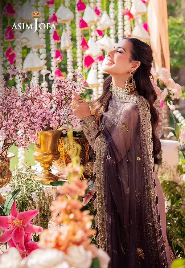 Asim Jofa Jag Mag Luxury Collection Unstitched AJMJ-06 - Image 8