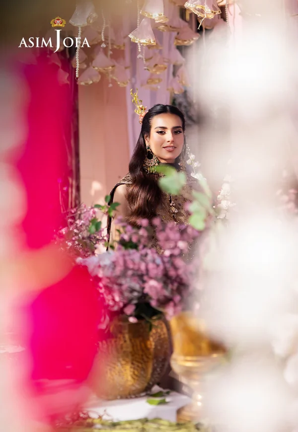 Asim Jofa Jag Mag Luxury Collection Unstitched AJMJ-06 - Image 10