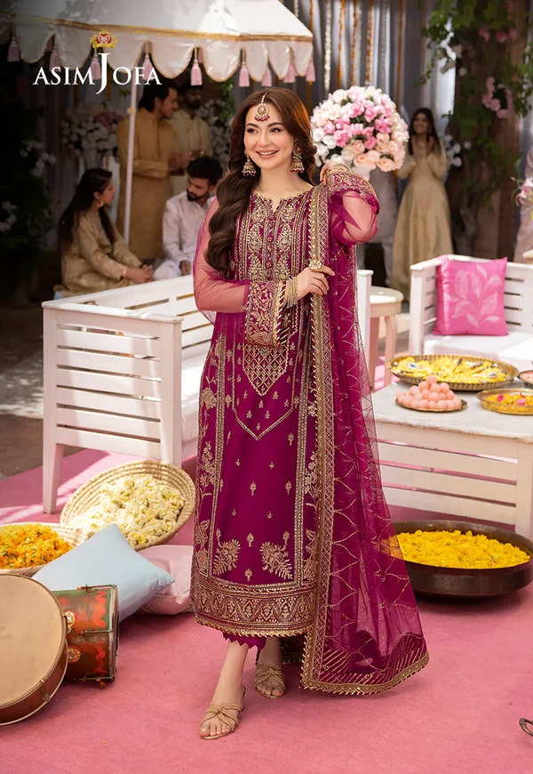 Asim Jofa Jag Mag Luxury Collection Unstitched AJMJ-09 - Image 2