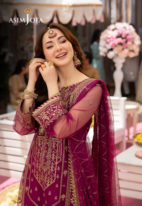 Asim Jofa Jag Mag Luxury Collection Unstitched AJMJ-09 - Image 3