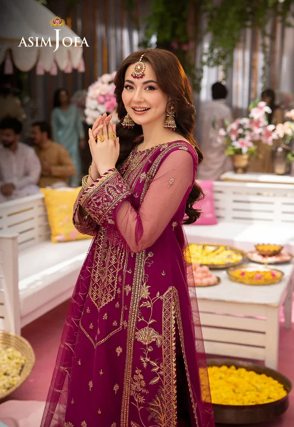 Asim Jofa Jag Mag Luxury Collection Unstitched AJMJ-09 - Image 7