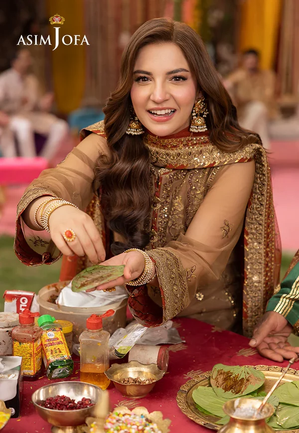 Asim Jofa Jag Mag Luxury Collection Unstitched AJMJ-10 - Image 10