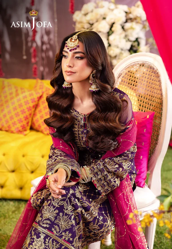 Asim Jofa Jag Mag Luxury Collection Unstitched AJMJ-14 - Image 9