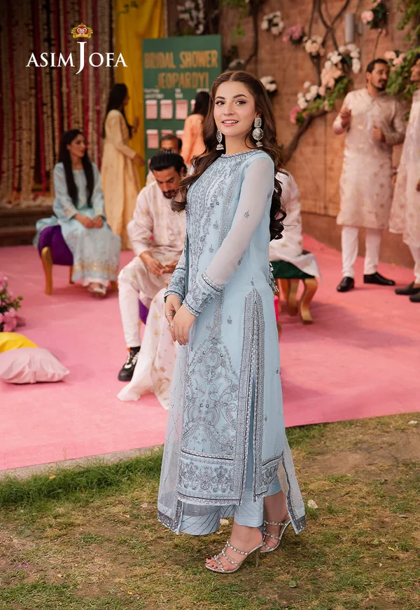 Asim Jofa Jag Mag Luxury Collection Unstitched AJMJ-15 - Image 4