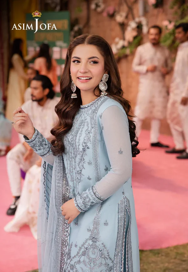 Asim Jofa Jag Mag Luxury Collection Unstitched AJMJ-15 - Image 5